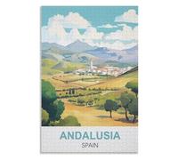 Release Stress and Solve Problems,Andalusia Spain,Adults 1000 Piece Jigsaw Puzzle- Christmas,52x38,paper puzzle ,AA-1348