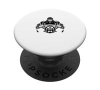 Release The Beast, Weight lifter Gym Strong man Body Builder PopSockets Adhesive PopGrip