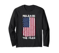 Release The Files Political Activism Long Sleeve T-Shirt