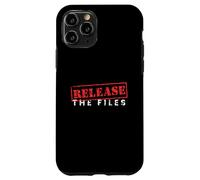 Release The Files Stamp Distressed American Politics Case for iPhone 11 Pro