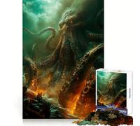 Release The Kraken 1000 Piece Jigsaw Puzzles for Adults Teenagers Intellect Toy Home Enjoy Quality Cut Classic Gift (50x75cm)