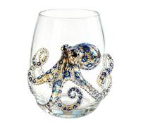 Release the Kraken Glass,Sea Legend Pirate-Bar Whiskey Wine Glass,Ocean Octopus Drinking Glass Barware,Personality Unique Kraken Drinkware,for Rum Lovers, Whiskey Fans,Home Bar Gift (B)