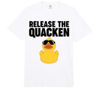 Release The QUACKEN Comfort Colors Adult Heavyweight T-Shirt