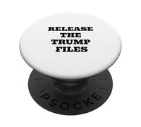 Release The Trump Files Political Transparency Statement PopSockets Adhesive PopGrip