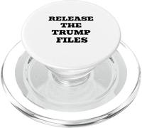 Release The Trump Files Political Transparency Statement PopSockets PopGrip for MagSafe