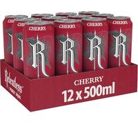 Relentless Cherry Energy Drink, 500 ml, Pack of 12