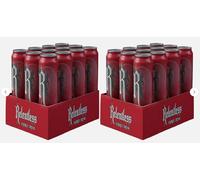 Relentless Cherry Energy Drink, 500ml, Pack of 24 by Kandy Collection