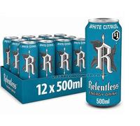 Relentless White Citrus Energy 24 x 500ml by Kandy Collection
