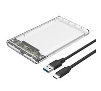 Reletech 2.5” Hard Drive Enclosure USB 3.0 to SATA III External HDD/SSD Case Support UASP Function Compatible with WD Seagate Toshiba Samsung Sabrent PS4 Xbox Router
