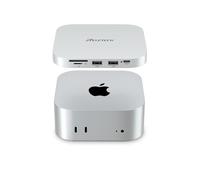 Reletech M.2 NVMe SSD Expansion Dock, 5-in-1 USB4 40Gbps Hub with SD/TF Card Slots, 8TB Support, Compatible with Mac mini, Desktop, Laptop