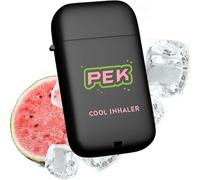 Relevantdo Nasal Stick, Pek Pro 2.0 Nasal Stick Inhaler, Portable Double Hole Travel Fragrance Bar, Cool Mint Energizing Scents with Flip Cover, Relieving Fatigue and Drowsiness (Watermelon)