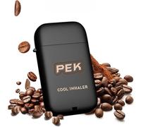 Relevantdo Nasal Stick, Pek Pro 2.0 Nasal Stick Inhaler, Portable Double Hole Travel Fragrance Bar, Cool Mint Energizing Scents with Flip Cover, Relieving Fatigue and Drowsiness (Coffee)