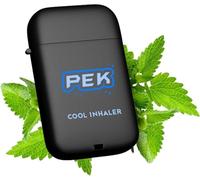 Relevantdo Nasal Stick, Pek Pro 2.0 Nasal Stick Inhaler,Portable Double Hole Travel Fragrance Bar,Dual-Tip Travel Fragrance Bar,Cool Mint Energizing Scents with Flip Cover (Mint Flavor)