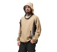 Relexit Mosquito Jacket, Durable Bug-Proof Jacket with Adjustable Hood & Pocket, Summer Adventures Mosquito Proof Clothing, Brown, XL