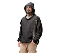 Relexit Mosquito Jacket, Durable Bug-Proof Jacket with Adjustable Hood & Pocket, Summer Adventures Mosquito Proof Clothing Grey XL
