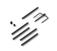 RELI Birddy 78 Inch Ground Stand with Anti-Squirrel Sprung for Birddy Smart Bird House & Feeder, Adjustable Heavy Duty Bird Feeder Pole for Outdoors
