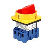 Reliability Rotary Cams Changeover Switches with Shockproof Load Circuits Breaker Switches for Safe Operations Load Power Cut Off Rotary