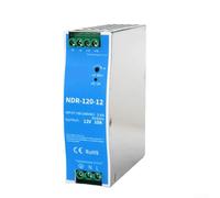 Reliable 12V DC rail switching power supply with 120W output and 10A current, incorporates short circuit, overload, and overvoltage protection with effective heat dissipation (NDR-120-12V)