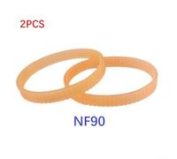 Reliable 2PCS Drive Belt for NF90 Electric Planer 255mm Length, 12mm Width, Smooth Operation