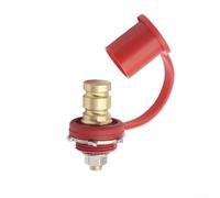 Reliable 38 Inch Battery Charger Post, Remote Terminals for Quick Access and Jump Starting in Various Power Systems (Red)