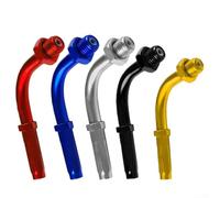 Reliable 90 Degree Throttle Cable Adjuster Built from Lightweight Aluminum Alloy for Use on Motorcycles and tional ATVs (silver)