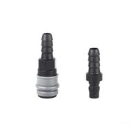 Reliable C Type Self Locking Quick Connector Pneumatic Fittings 8/10/12mm for Compressor and Gas Use, Resistant to Wear and with Stainless Steel Elements (SH40+PH40)