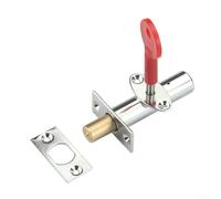 Reliable Copper Channel Lock for Building Hardware, Wear Resistant Pipe Shaft Locking Mechanism, Simple Setup for Commercial Use(A)