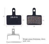 Reliable Copper Fiber Brake Pads for SRAM Mountain Bikes M446 E3 M355 Disc Brake Pad Set (DS-01S)