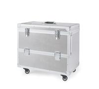 Reliable CudaCase™, Sewing Machine Hard Case with wheels, Trolley Bag compatible with wide range of sewing machines, effortless transport, padded walls, storage pockets