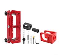 Reliable Door Hinge and Lock Setup Jig Made from Lightweight Yet Strong Aluminum Alloy with Non Slip Base for Safety and Precision