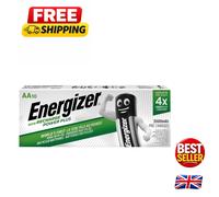 Reliable Energizer 2000mAh AA Rechargeable Batteries - 10 Pack for Electronics