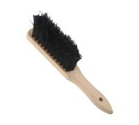 Reliable Fireplace Brush with 28cm Wooden Handle and Coir-Like Coconut Palm Bristles for Regular Use