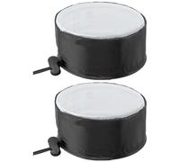 Reliable Fit Pair of Grow Tent Vent Covers Designed to Keep Your Indoor Garden Clean and Healthy Through Effective Sealing (M)