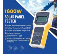 Reliable For Solar MPPT Meter for Photovoltaic Panel Evaluation Includes Connection and Clip Wires (EY800W)