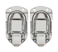 Reliable Hardware Company RH-2610-2-A Set of 2 Small Size Nickle Plated Briefcase Latch