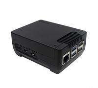 Reliable M.2 NVMe Enclosure For Raspberry Pi 5 Built With Aluminum Alloy And Designed For Efficient Heat Dissipation And Long Term Use(A)