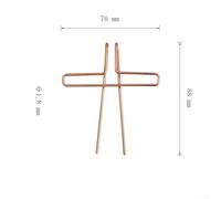 Reliable Metal Music Clip Holder A Must Have Tool for Guitar, Violin, and Cello Players to Hold Sheets Steady (Rose Gold)