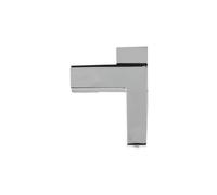 Reliable Pair of Adjustable Clamps Designed for Securely Holding Sandwich Panels of Glass (Small Silver)