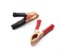 Reliable Performance Crocodile Clips Designed to Meet The Demands of Various Voltage Testing Projects at 70mm Length (2pcs)