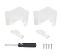 Reliable Plastic Mirrored Door Lock for RV Use Easy to Handle and Install, Perfectly Fits Various Sizes (2 Pack)
