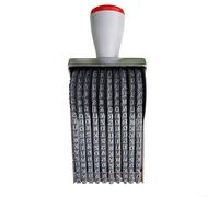Reliable Rolling Stamp for Effective Coding and Date Printing on Food, Electronics, and For Packaging Materials (1 10-bit)