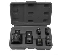 Reliable Socket Converter Kit Six Piece Set Designed to Fit Various Standard Drive Sizes Without Compromise (Black)