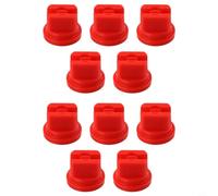 Reliable Spraying Performance Plastic Fan Shaped Nozzle for Knapsack and Boom Sprayer (red)