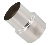 Reliable Stainless Steel Stove Pipe Reducer for Chimney Flue Connections, Suitable for Use with High Temperature Rated Sealants (Ø60mm/Ø50mm)