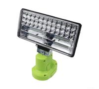 Reliable Wireless Work Light with Rotating Lamp Beads, Works Seamlessly with 18V Lithium Ion Batteries (4inch A)