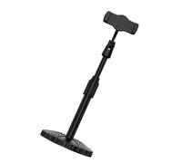 Reliable with Plastic Material Telescopic Mobile Phone Holder Desktop Stand Black Invisible Design for Live Streaming and Network Class Suitable for Cellphones