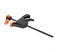 Reliable Wood F Clamp for DIY Projects, Squeeze Trigger for Effective Clamping, Great for Wood Crafts (4inch)