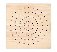 Reliabled Wooden Model Coloring Base for Enthusiasts Including Nonslip Bottom and Soft Handle Adjustable Painting Base
