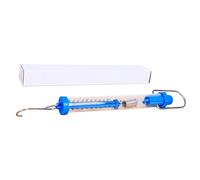 Reliably Spring Scale Measuring Tool Acrylic Dynamometer with Load Hook Ideal for Science Projects and Weight Testing Spring Dynamometer Tool Hanging Balance Scale Physics Teaching Instrument Acrylic