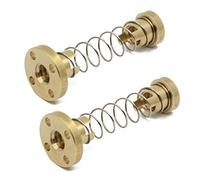 ReliaBot 2pcs T8 Tr8x4 Anti Backlash Spring Loaded Nut Elimination Gap for 4mm Lead Acme Threaded T8x4 Lead Screw (2mm Pitch, 2 Start, 4mm Lead)
